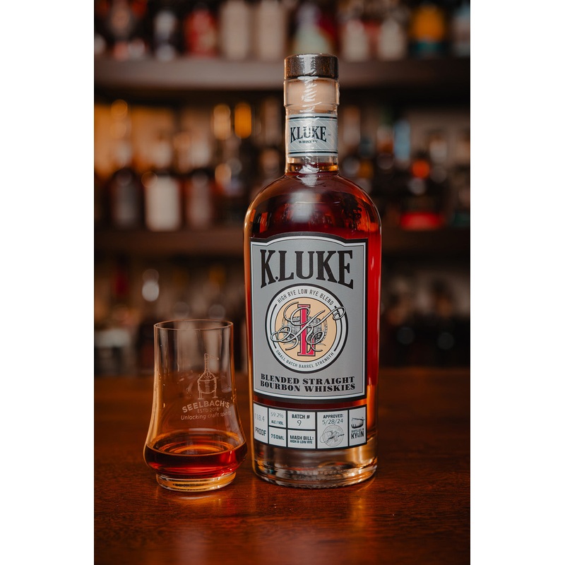 K.LUKE Small Batch Barrel Strength Bourbon Batch 9