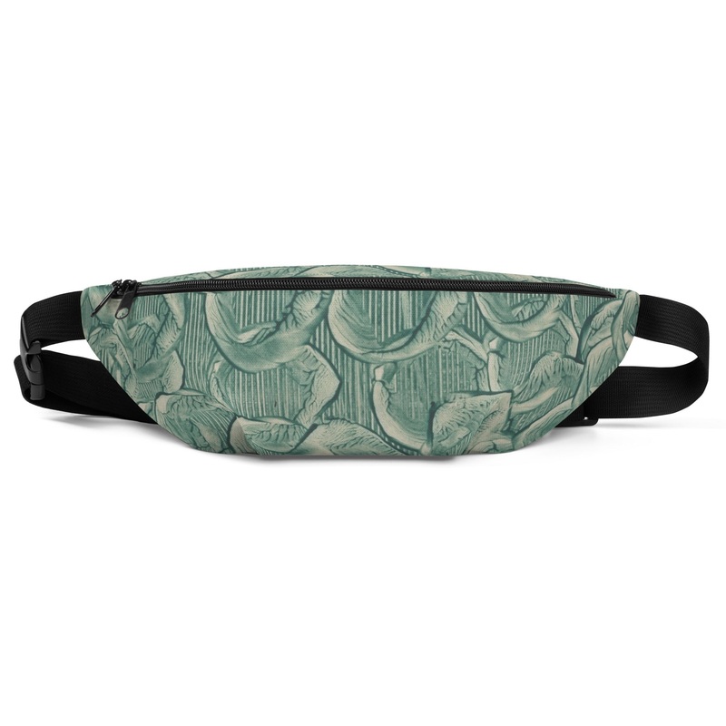 Sebastian & Clementine Green Paint Fanny Pack