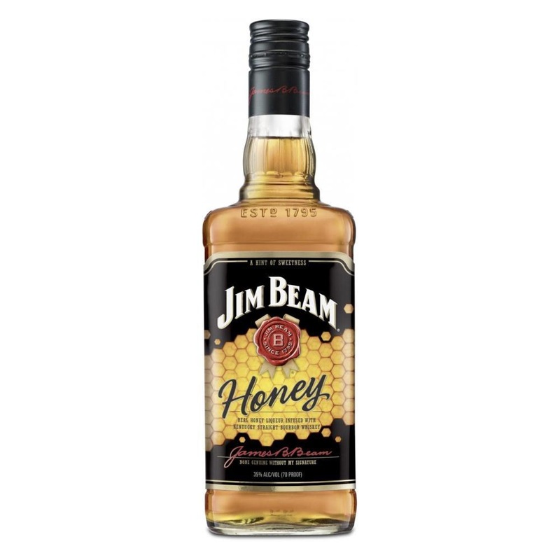Jim Beam Honey Real Honey Liqueur Infused With Kentucky Straight Bourbon Whiskey