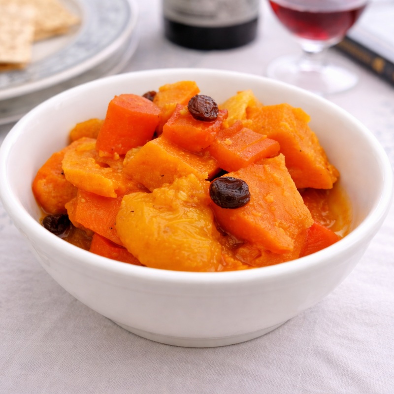 Sweet Potato & Carrot Tzimmes