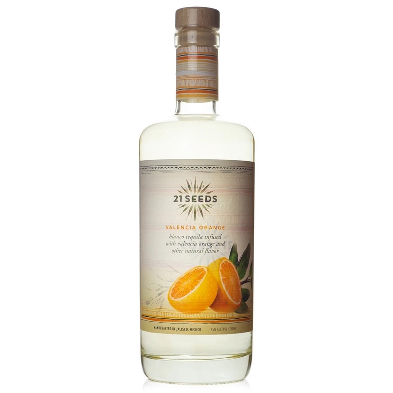 21 Seeds Blanco Tequila (Valencia Orange)