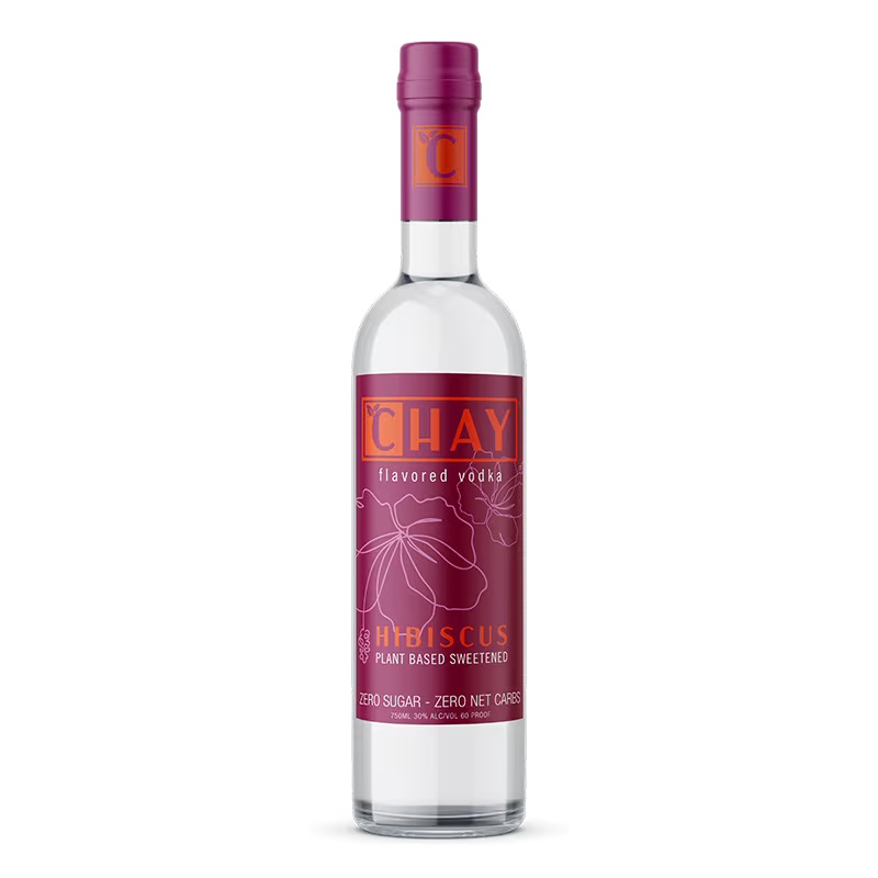Chay Hibiscus Zero Sugar Infused Vodka 750ml