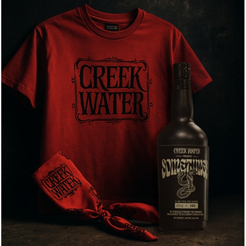 Creek Water "Sometimes Y" Rye Whiskey by Yelawolf