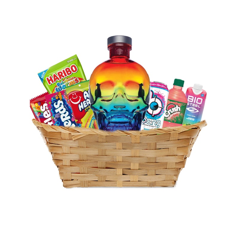 Crystal Head Pride Rainbow Vodka Gift Basket
