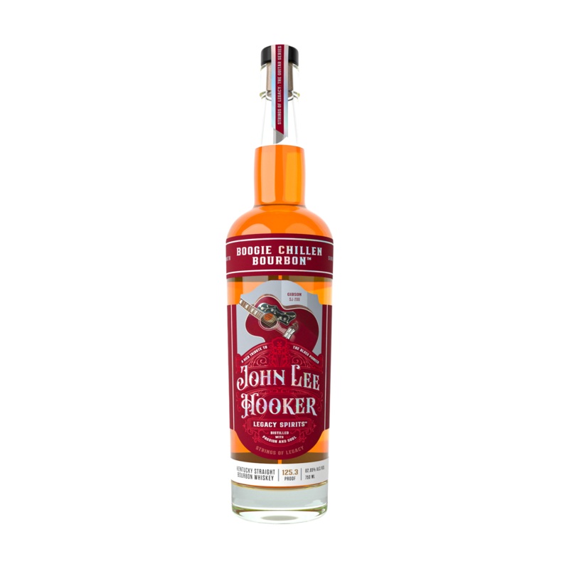 John Lee Hooker Legacy Spirits Kentucky Straight Bourbon Boogie Chillen Bourbon "Gibson SJ-200"