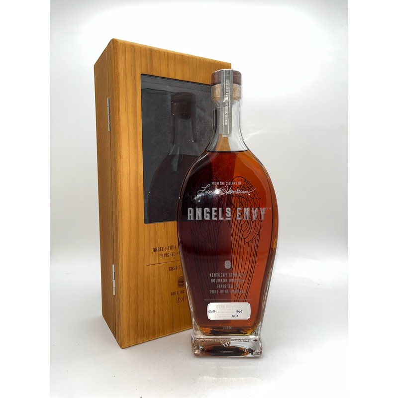 2017 Angel's Envy Cask Strength Port Wine Barrel Finish Kentucky Straight Bourbon Whiskey 750ml