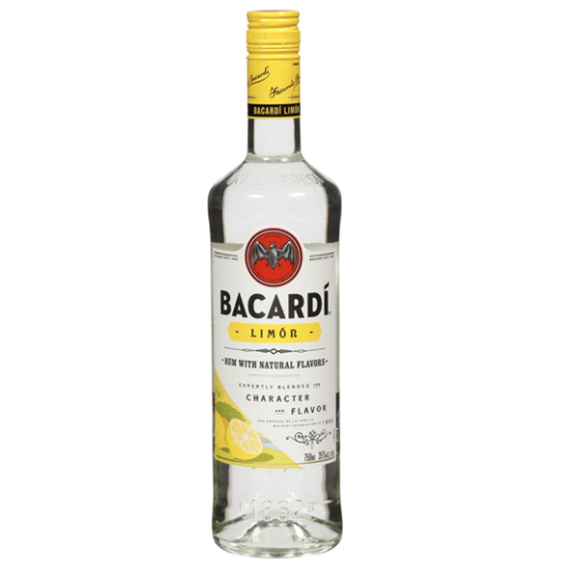 Bacardi Rum Limon - 750ML