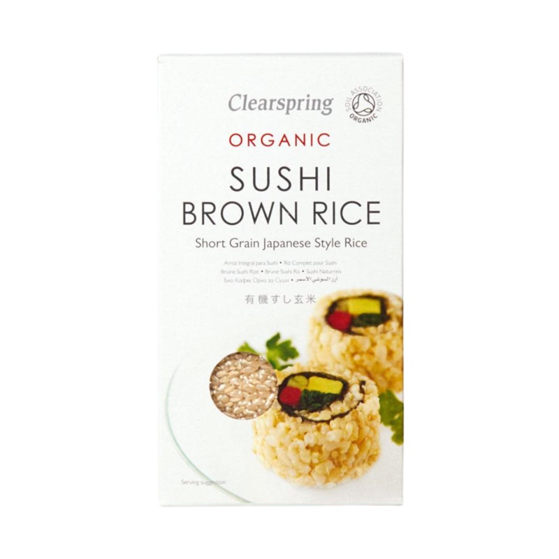 Organic Sushi Brown Rice 500g