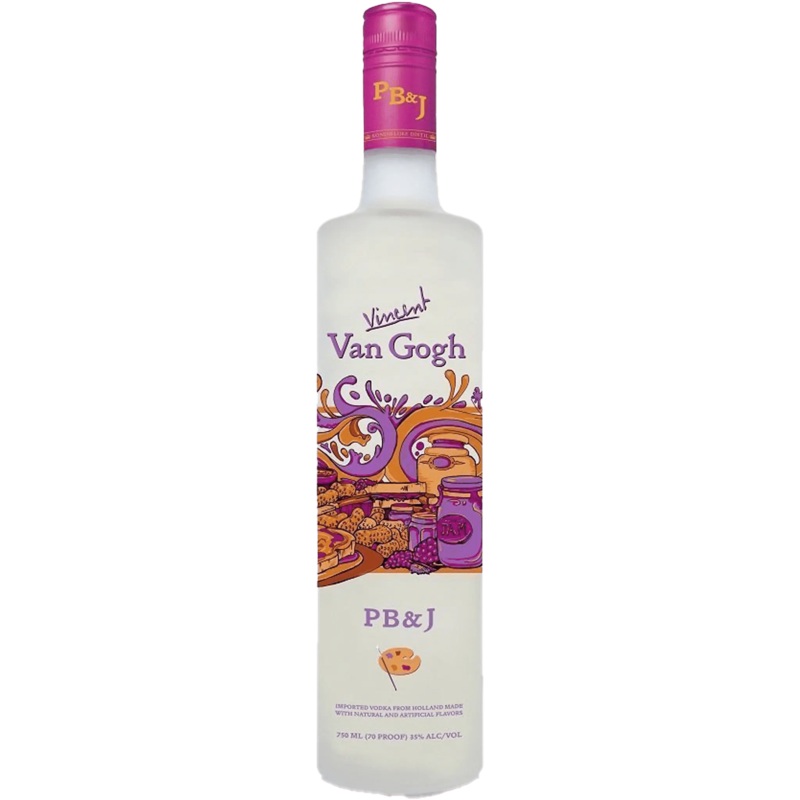 Vincent Van Gogh PB&J Vodka 750ml