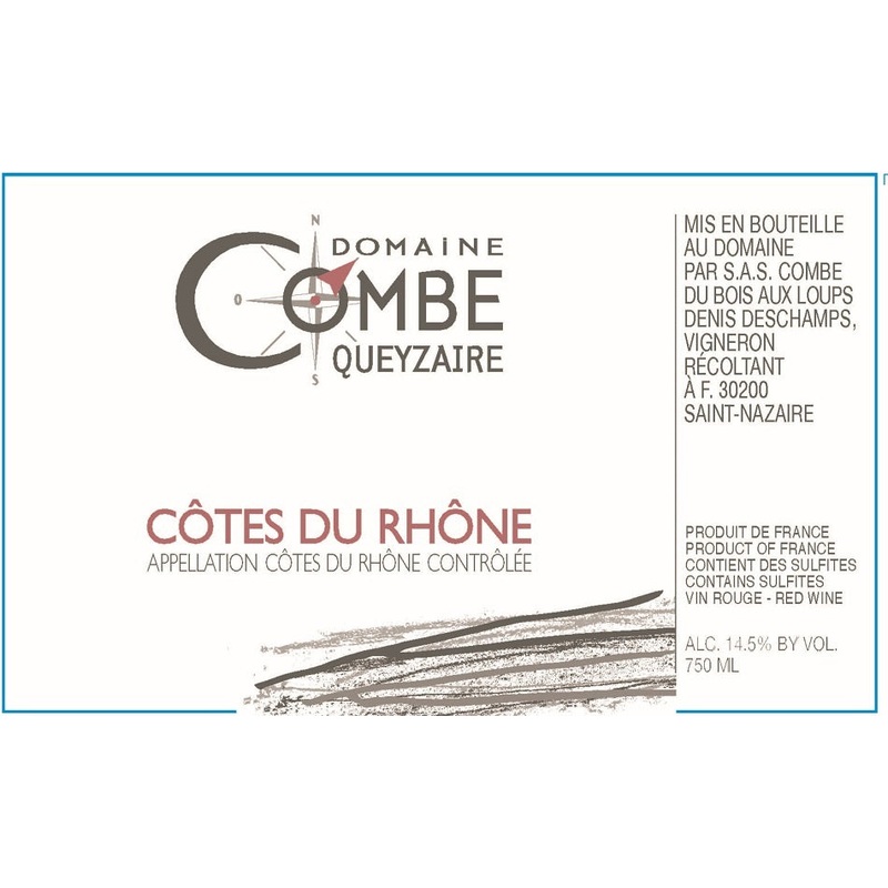 2021 Combe Queyzaires Cotes du Rhone Village