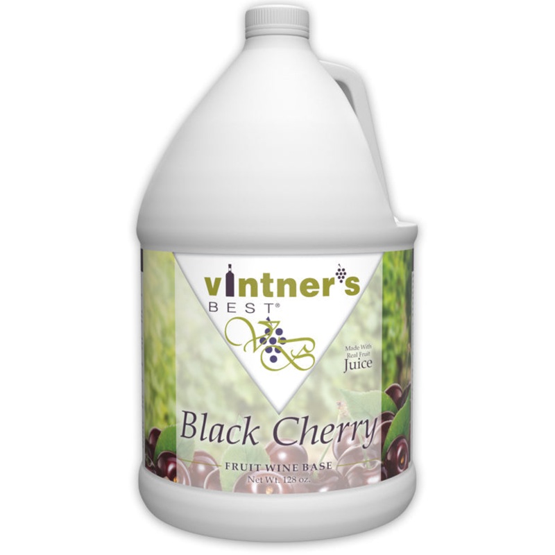 Black Cherry Fruit Wine Base 128 oz. - Vintner's Best