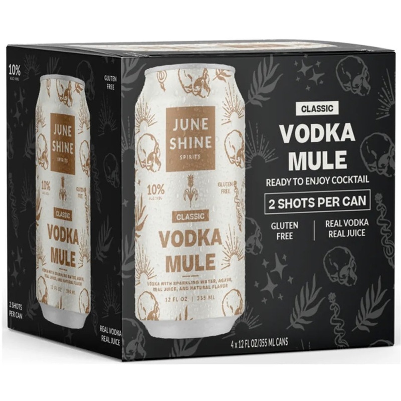 Juneshine Vodka Mule 4 Pack