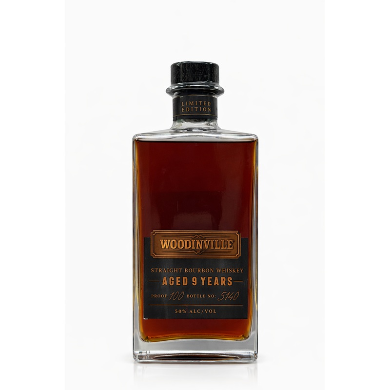Woodinville Aged 9 Years Straight Bourbon Whiskey