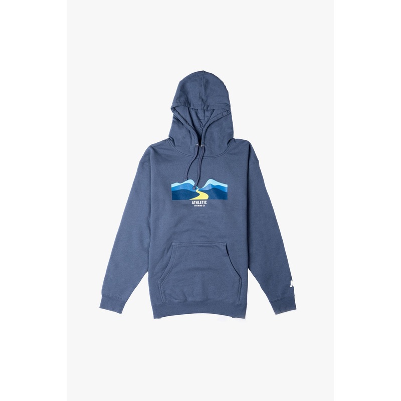 Athletic Brewing Co. Midweight Hoodie - Storm Blue