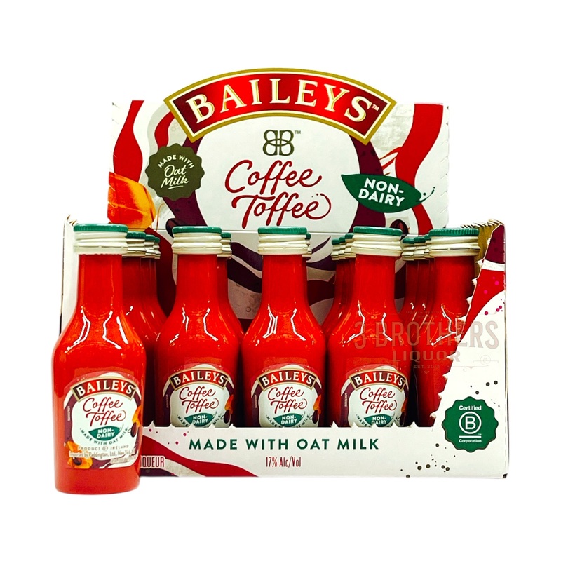 Bailey's Irish Cream Non-Dairy Coffee Toffee Cream Liqueur (20 Of 50ML)