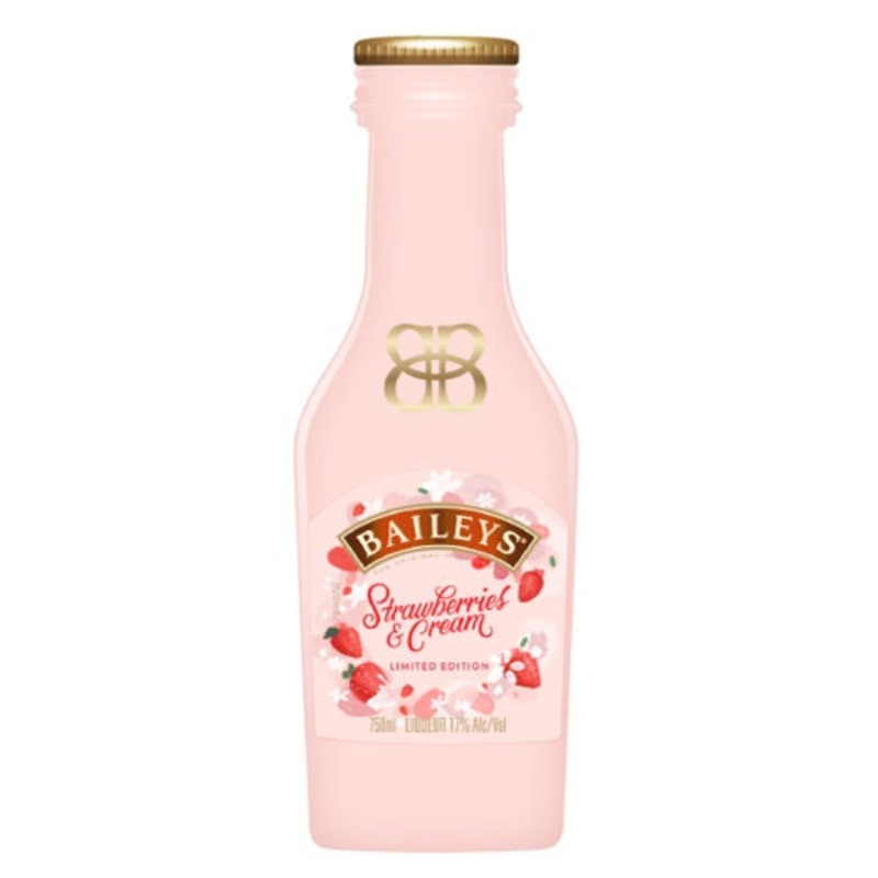 BAILEYS STRAWBERRIES & CREAM 50ML SLEEVE (20 BOTTLES)