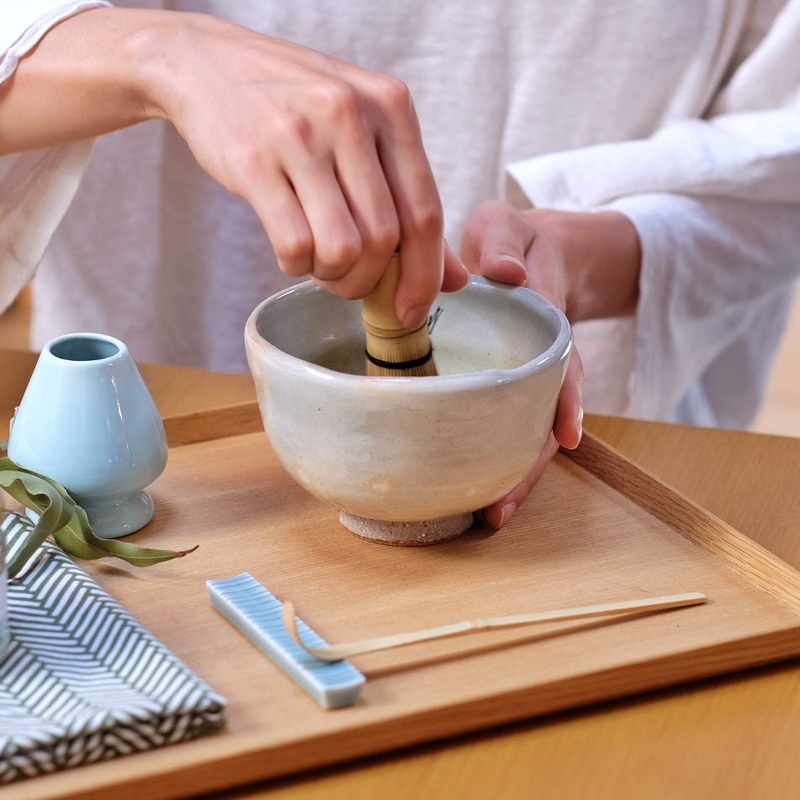 Kayo Sansui Matcha Bowl (Chawan)