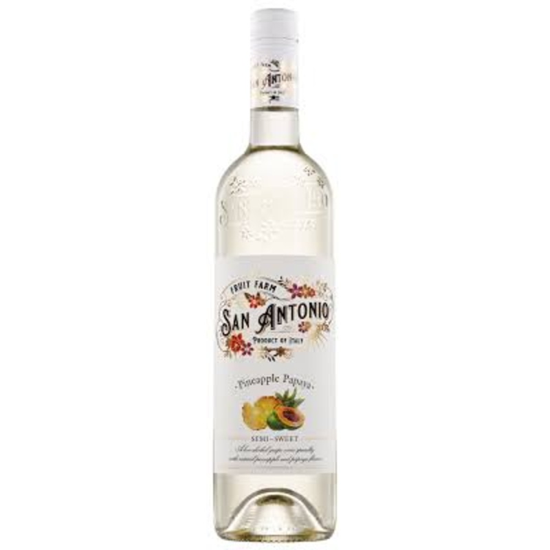San Antonio Fruit Farm Pineapple Papaya Semi Sweet Wine 750ml