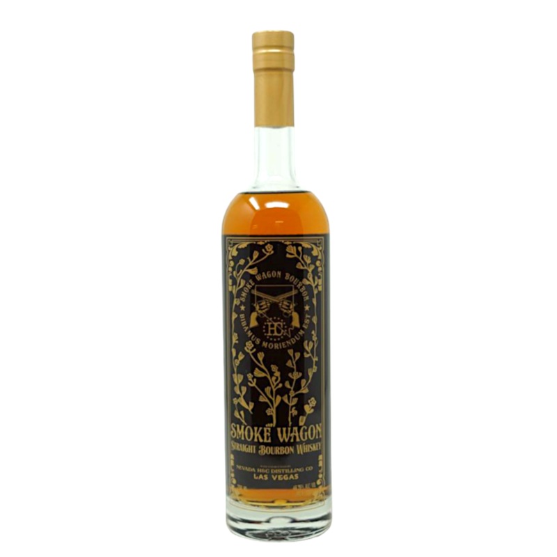 Smoke Wagon Straight Bourbon Gold Cap