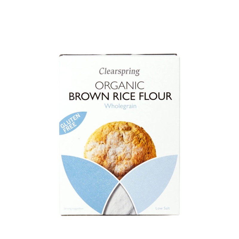 Organic Gluten Free Brown Rice Flour 375g