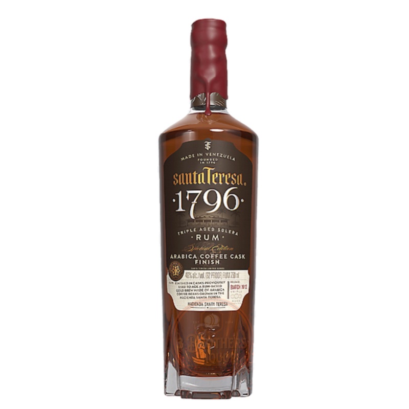 Santa Teresa 1796 Arabica Coffee Cask Finish Triple Aged Solera Rum