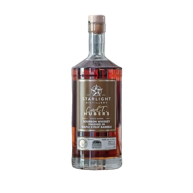 Starlight Distillery Maple Finished Bourbon #23-2401-2 115.7 proof - Selected by Bourbon Enthusiast
