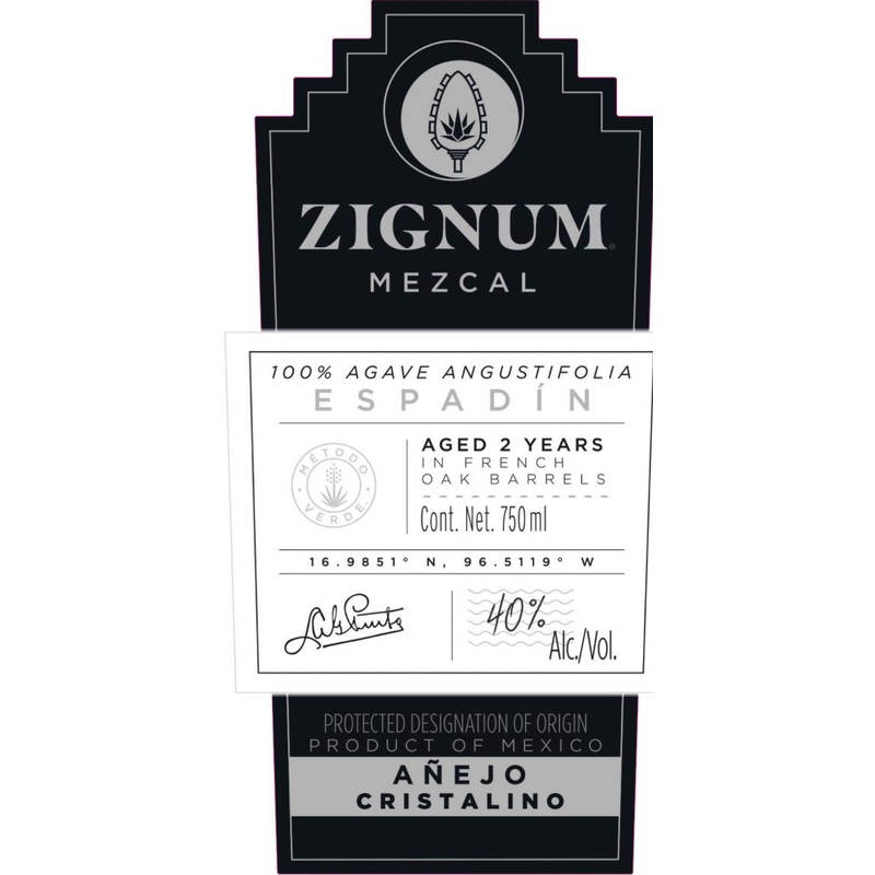 Zignum Anejo Cristalino 750 ml