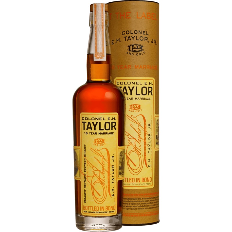 Colonel E.H. Taylor Jr 18 Year Marriage Bottled in Bond Kentucky Straight Bourbon Whiskey 750ml