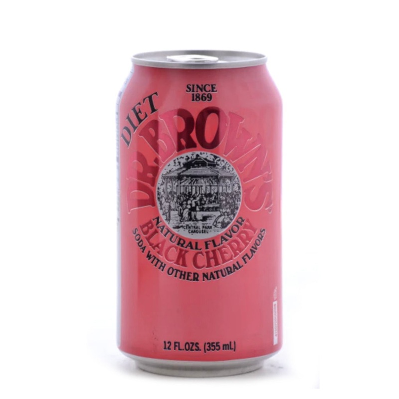 Dr. Brown's Diet Black Cherry (6 pack)