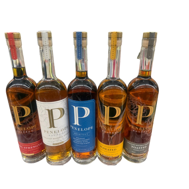 Penelope Bourbon 5 Bottle Bundle 750ml