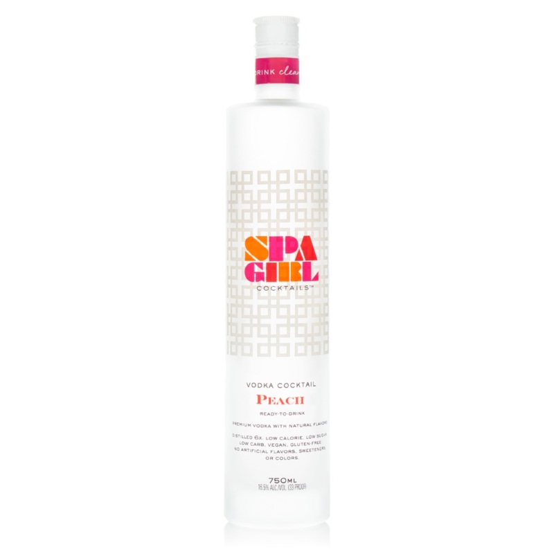 SPA GIRL "Peach" Vodka Cocktail