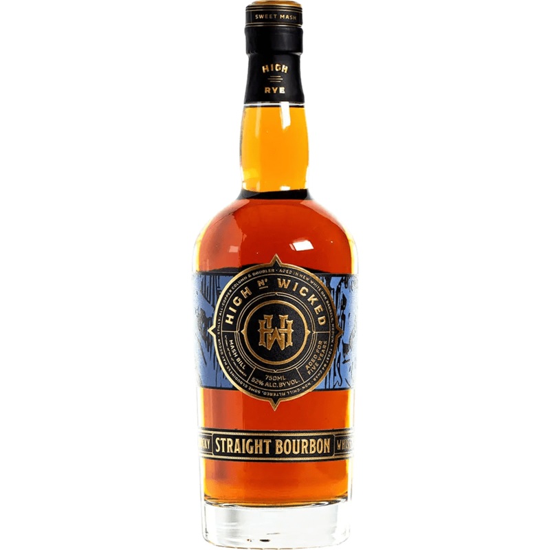 High N Wicked Straight Bourbon Whiskey 750ml