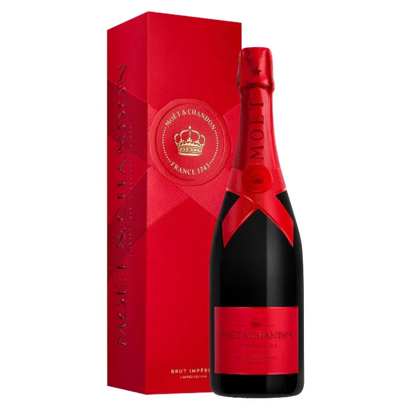 Moet & Chandon Imperial Brut Red Holiday 2025 Limited Edition