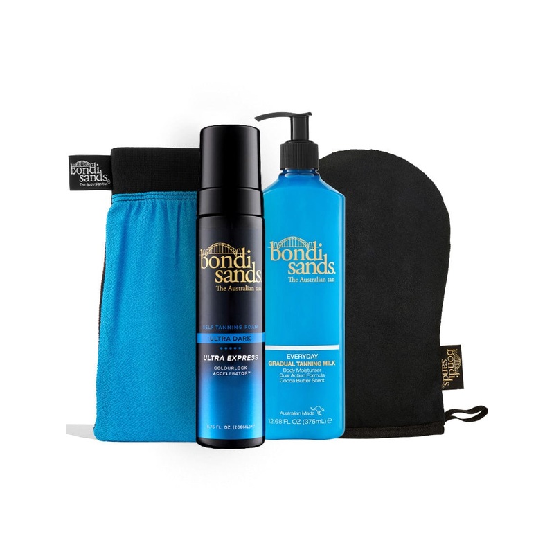 Ultra Express Self Tanning Routine Bundle