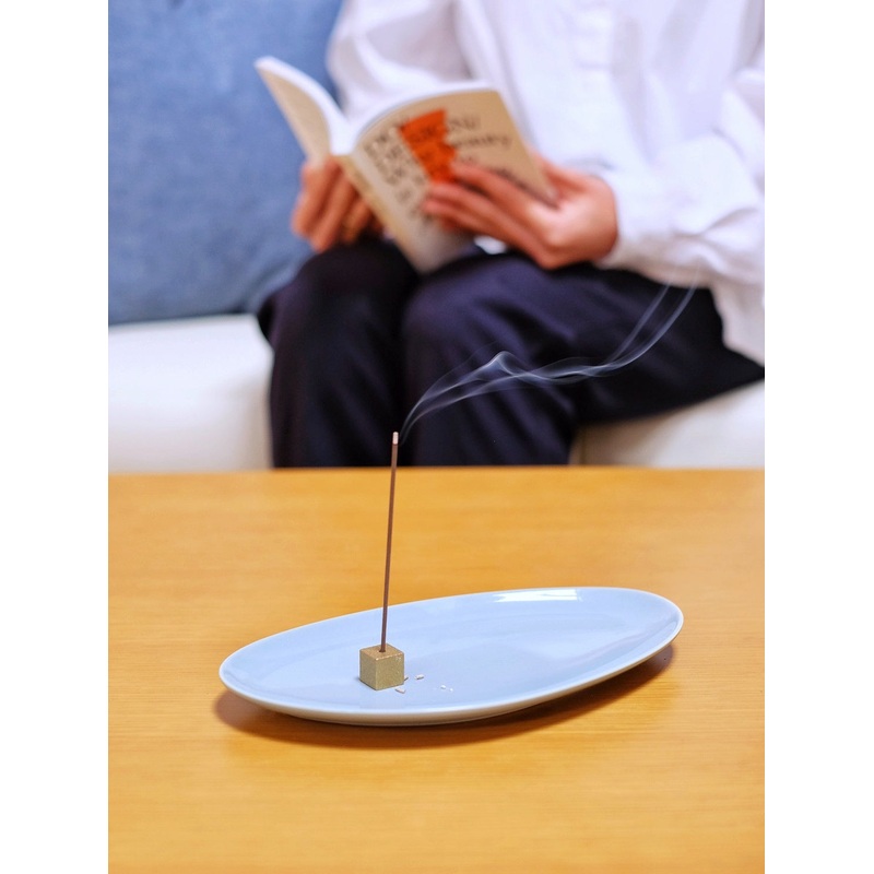 Hakusan Petra Long Plate (M) Navy