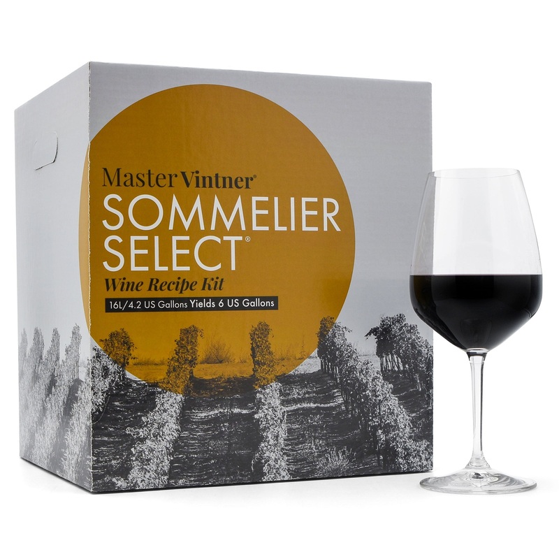 Italian Montepulciano - 6 Gallon Wine Kit - Master Vintner Sommelier Select