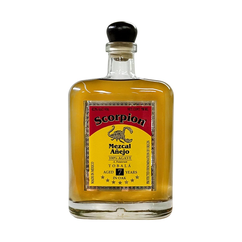 Scorpion 7 Year Old Tobala Anejo Mezcal 750ml