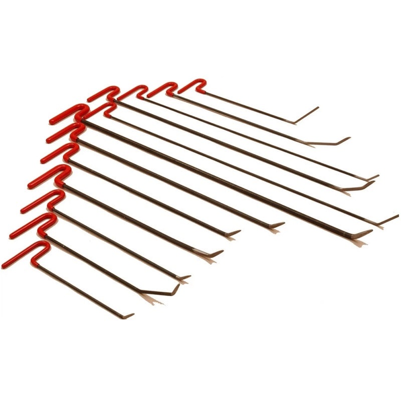 12-Piece Standard Rod Set Red