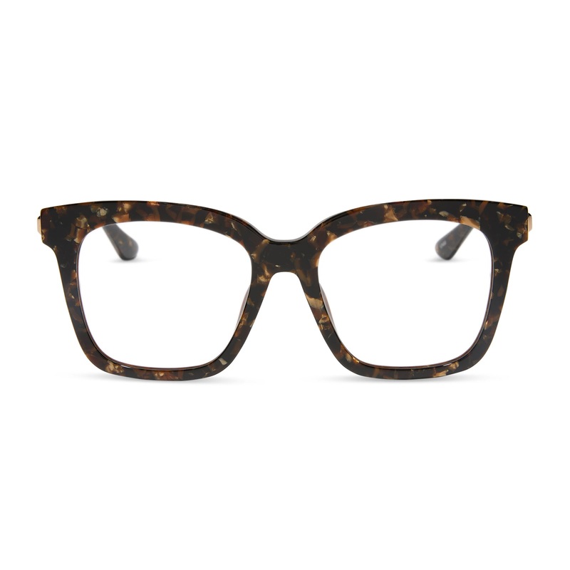BELLA - GLITTER TORTOISE + GLASSES