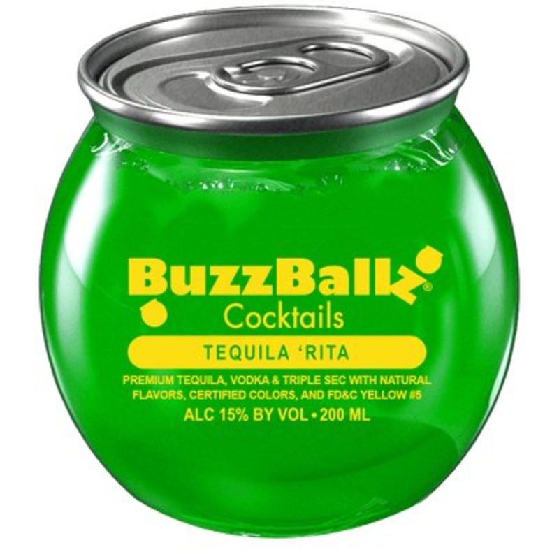 BuzzBallz Tequila 'Rita 187mL 24 Pack Case
