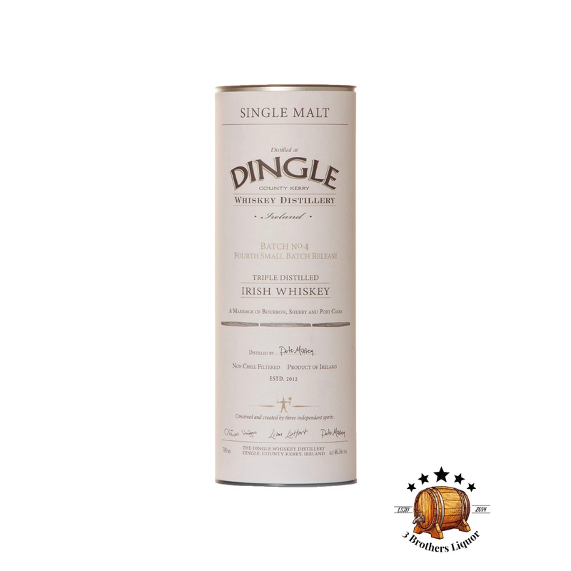 Dingle Triple Distilled Single Malt Irish Whiskey (Batch No.4)