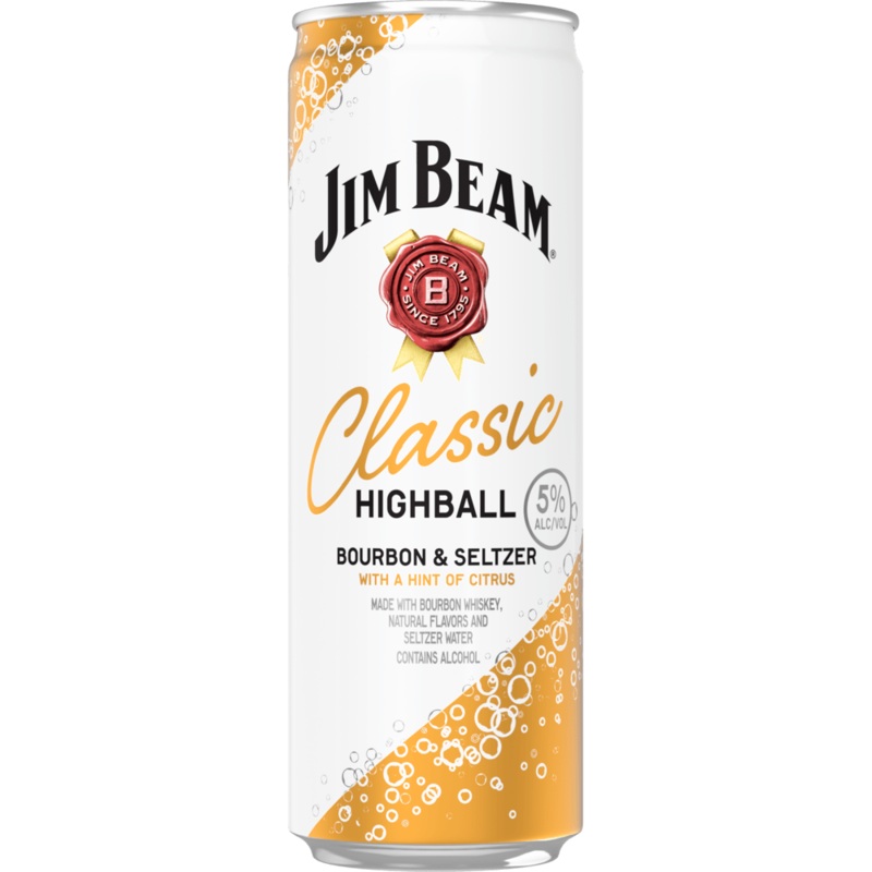 Jim Beam Classic Bourbon Highball & Seltzer