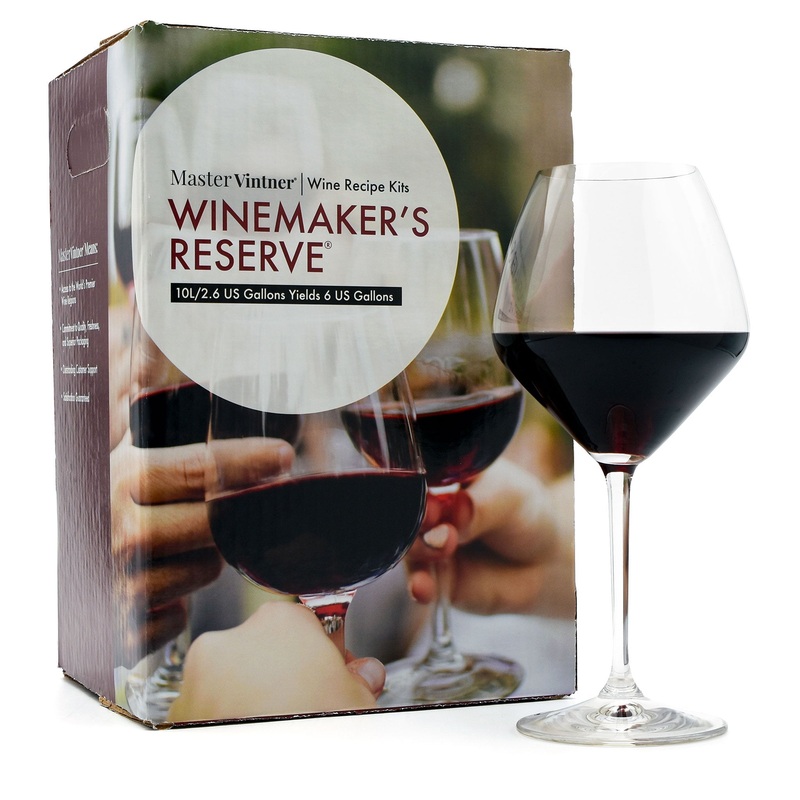 Pinot Noir Wine Kit - Master Vintner Winemaker's Reserve