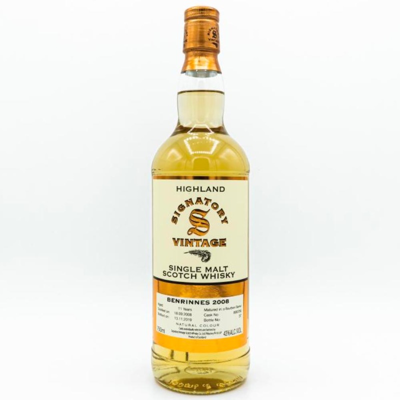Signatory The Un-Chillfiltered Collection 11 Year Old Benrinnes 2008