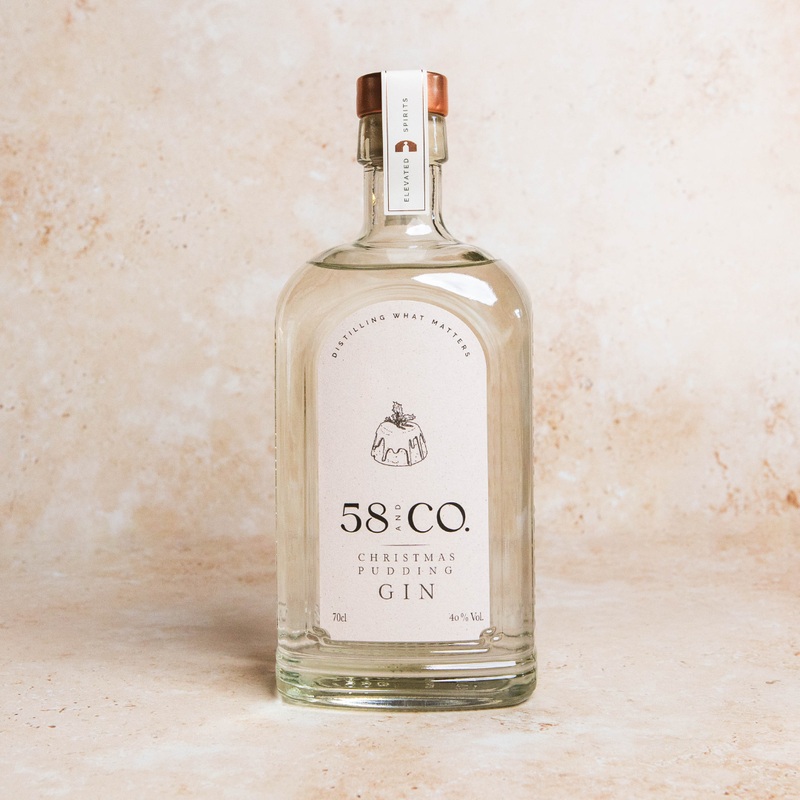 58 and CO Christmas Pudding Gin Limited Edition 70cl