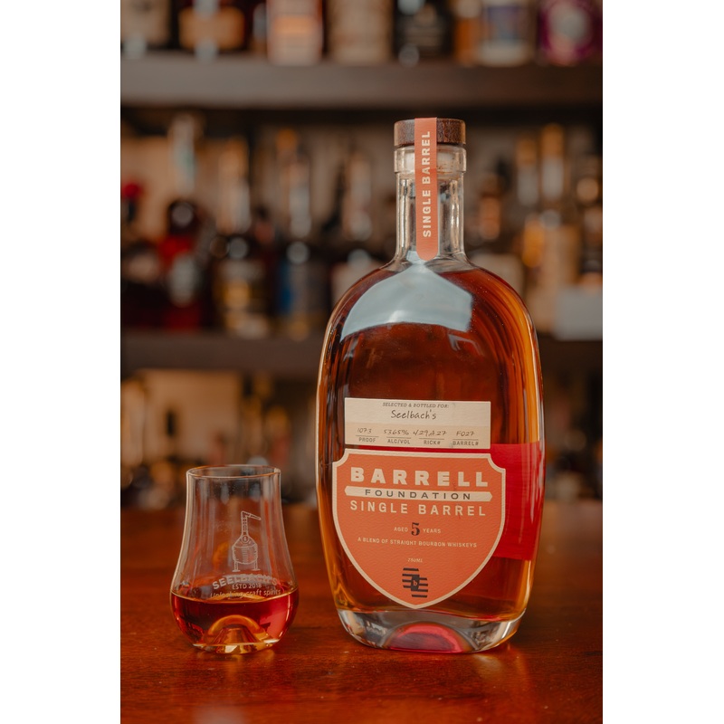 Barrell Foundation Single Barrel Bourbon #F027 - Selected by Seelbach's