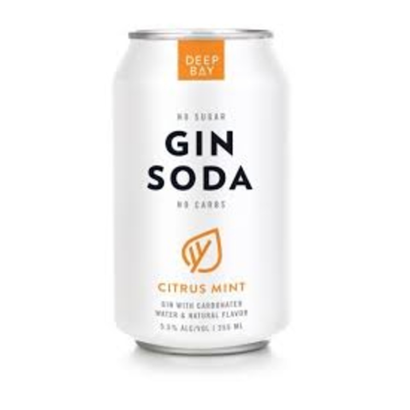 Deep Bay Citrus Mint Cocktail Can 12-Oz