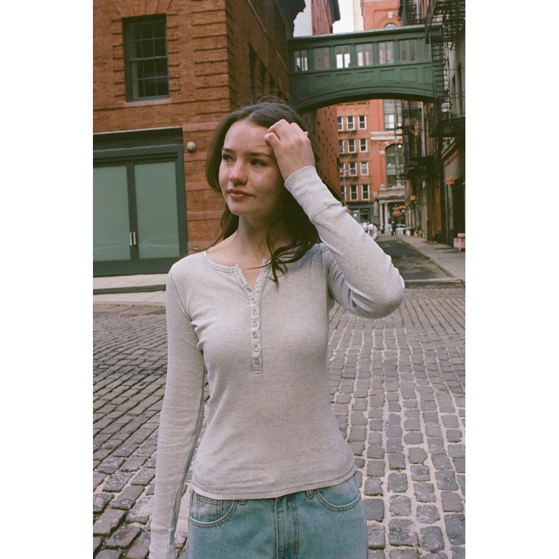 Ahern Top Light Heather Grey