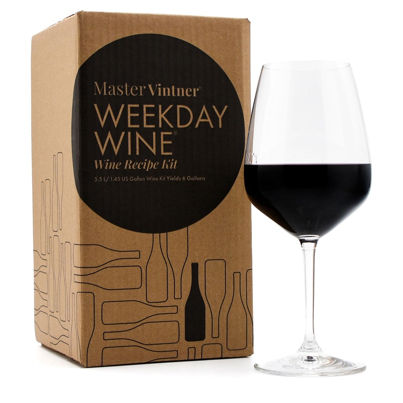 Shiraz Wine Kit - Master Vintner Weekday Wine