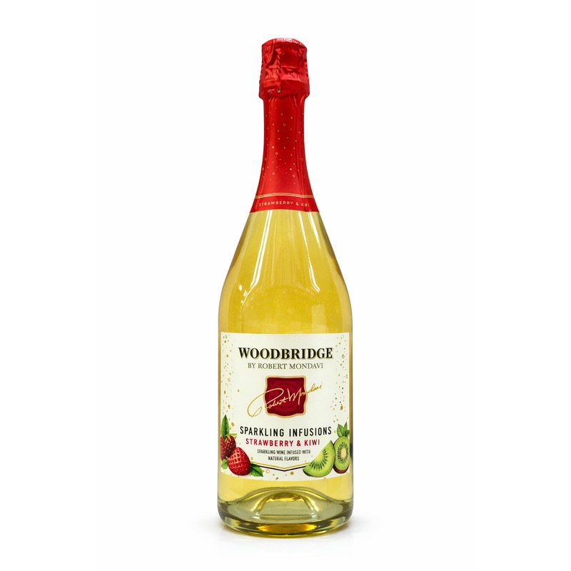 Woodbridge By Robert Mondavi Sparkling Infusions Strawberry & Kiwi Sparkling Wine